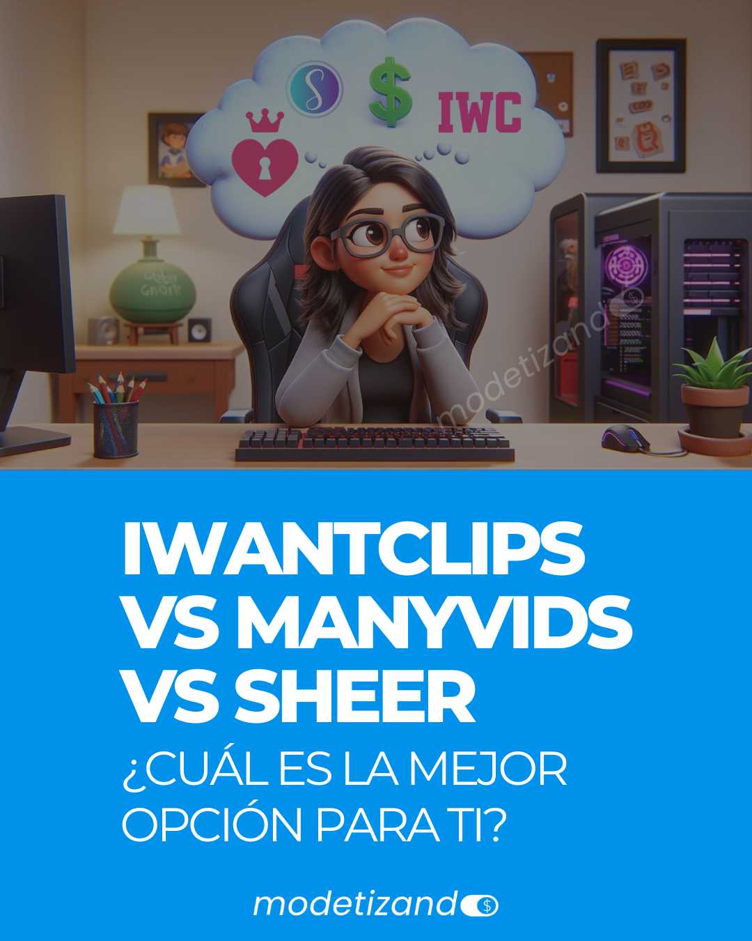 Lee más sobre el artículo Diferencias Sheer vs ManyVids vs iWantClips: ¿Cuál es la mejor?