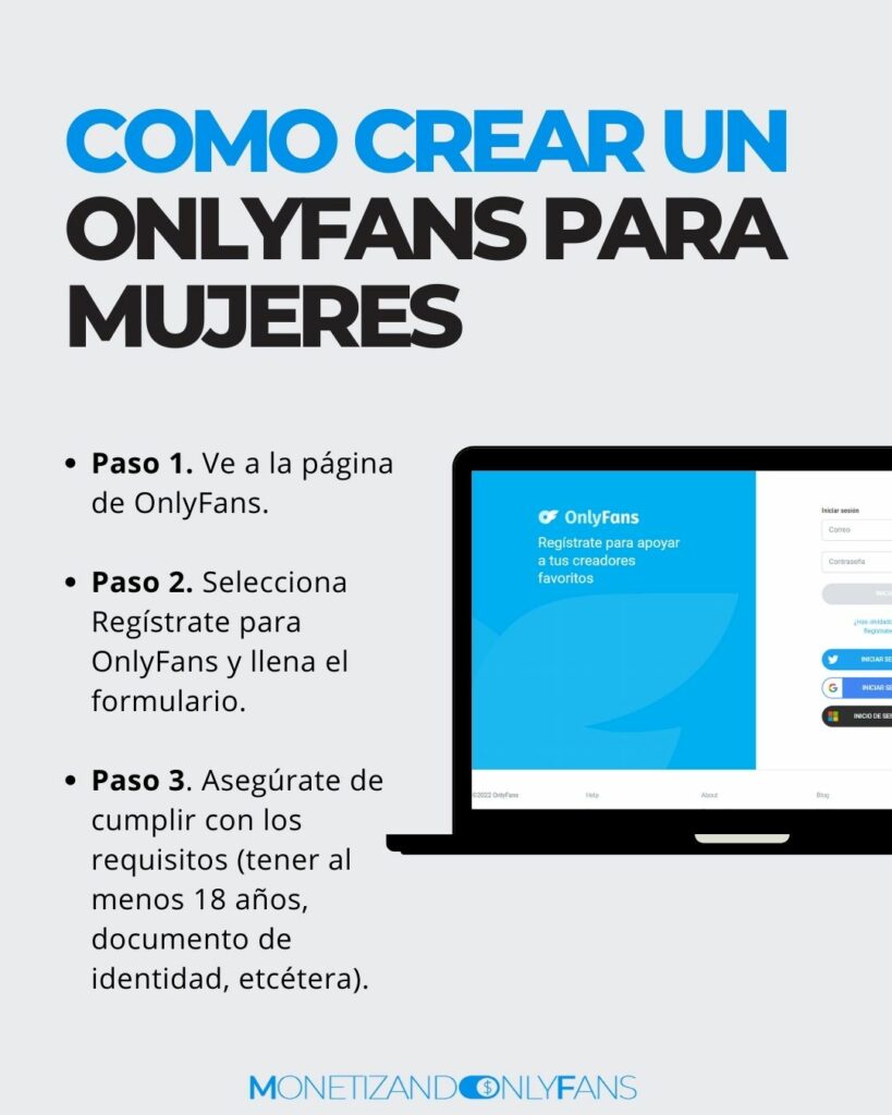 Cómo crear un OnlyFans para mujereres