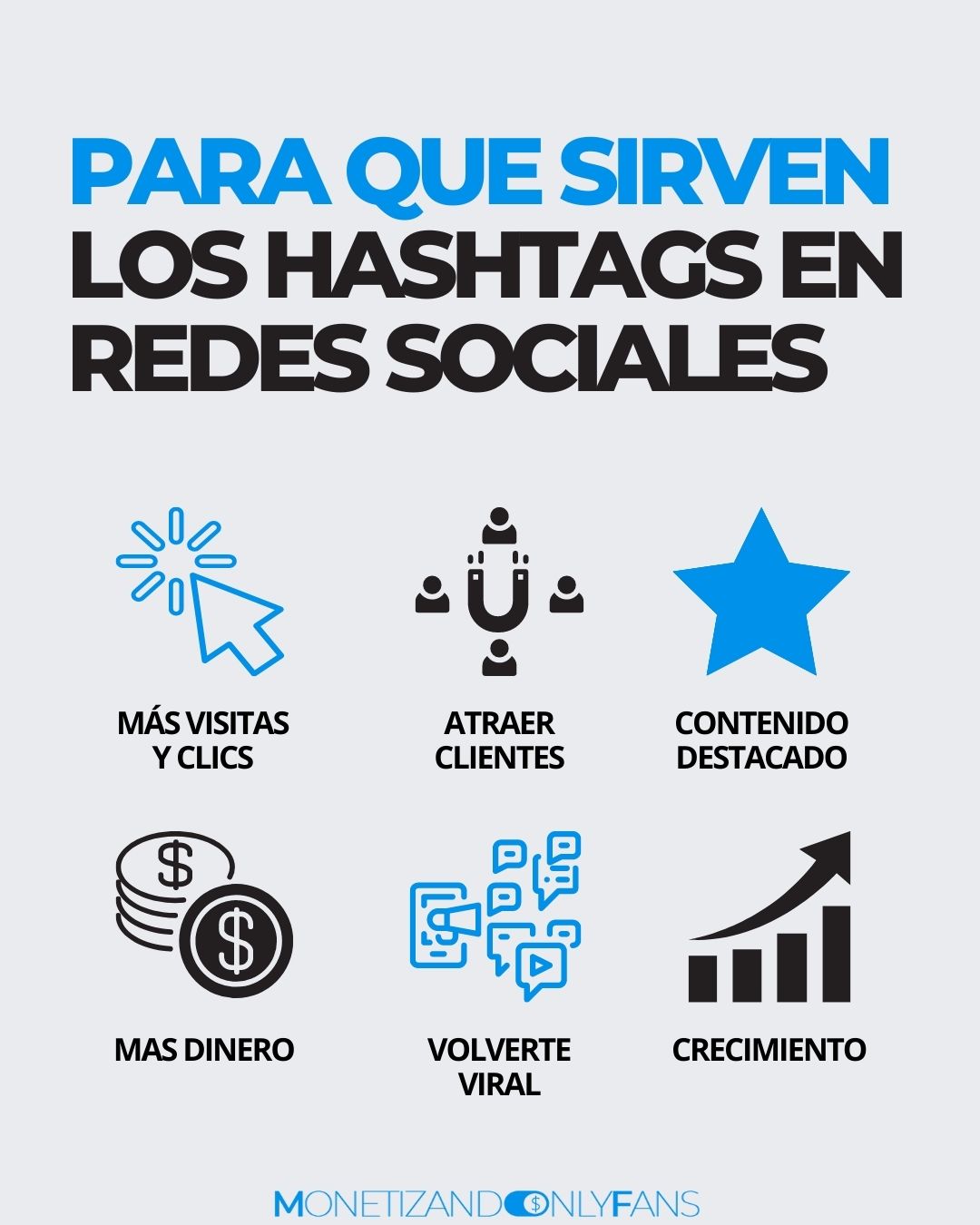 Hashtags OnlyFans en Twitter, Instagram, TikTok…