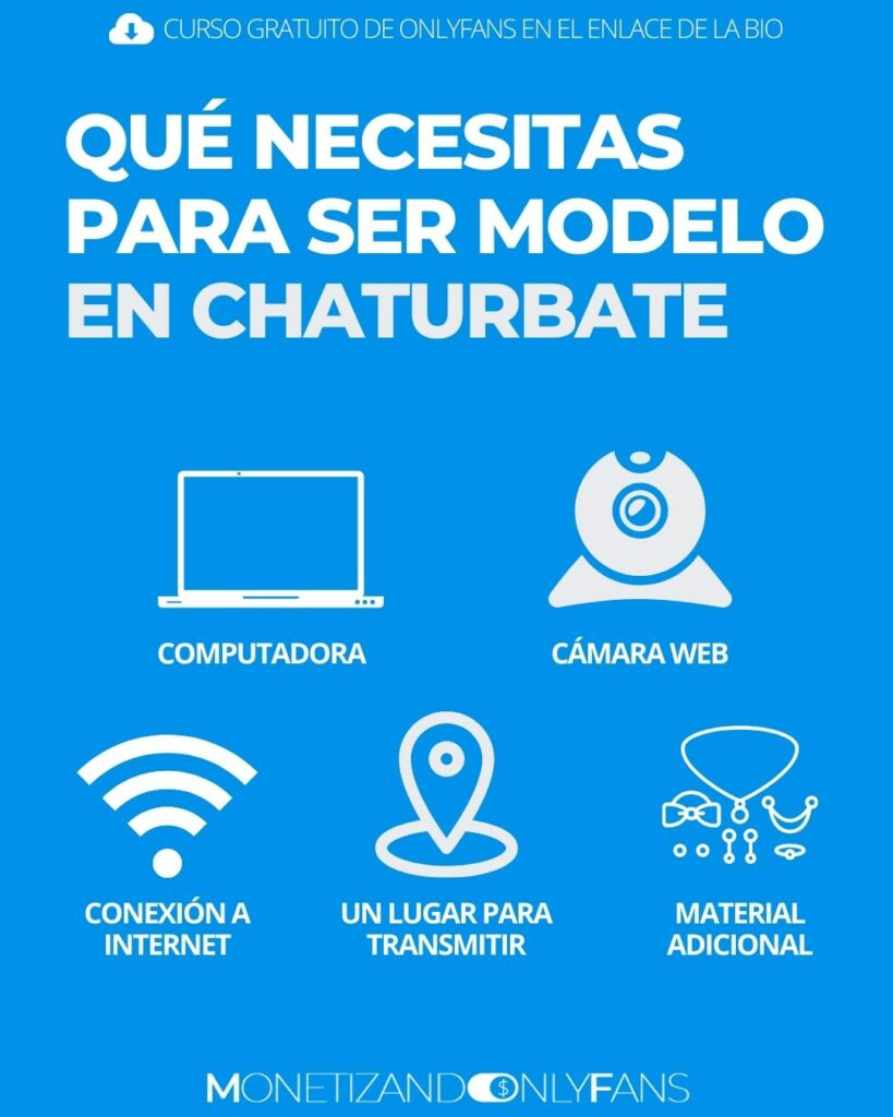 QUÉ NECESITAS PARA SER MODELO EN CHATURBATE