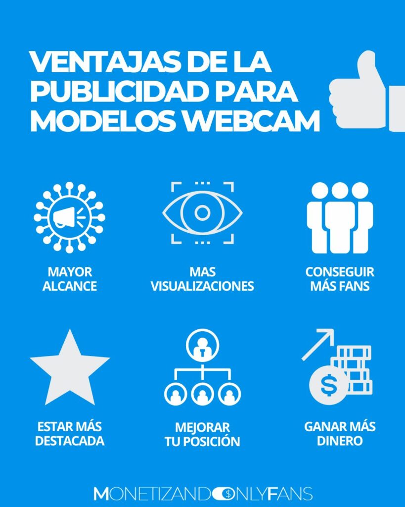 VENTAJAS DE LA PUBLICIDAD PARA MODELOS WEBCAM