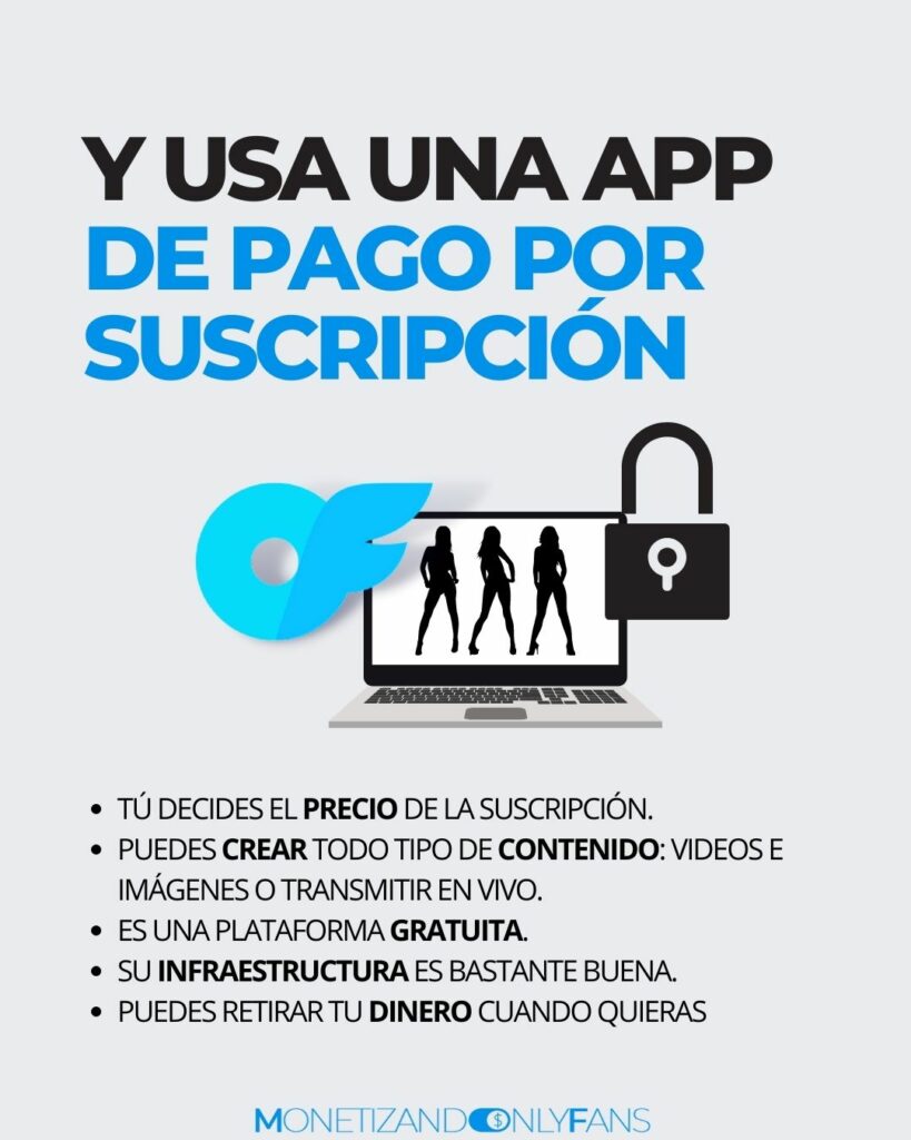 app de pago por suscripción