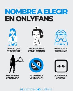 Nombres de usuario para Onlyfans Apodos mujeres