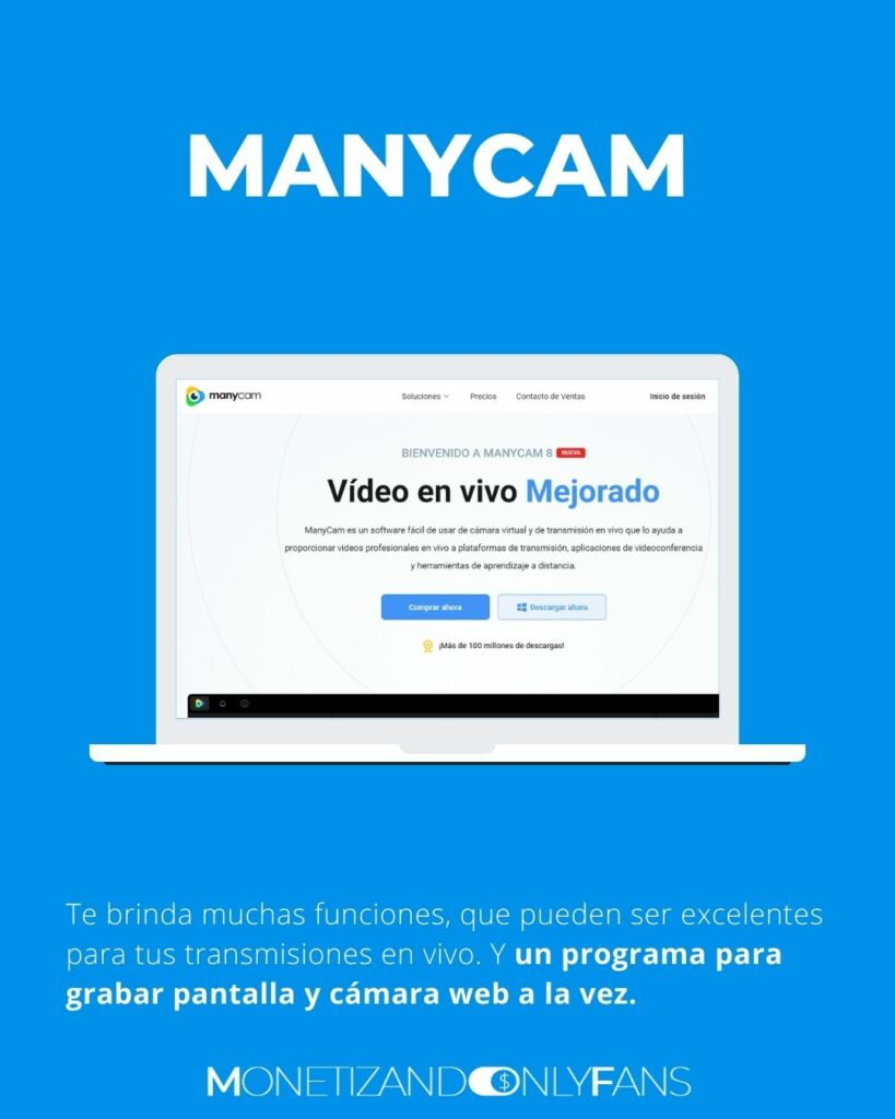 programa para grabar pantalla y camara web a la vez