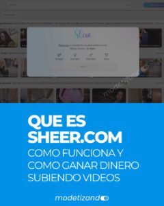 Lee más sobre el artículo Qué es Sheer.com, cómo funciona y cómo ganar dinero subiendo videos