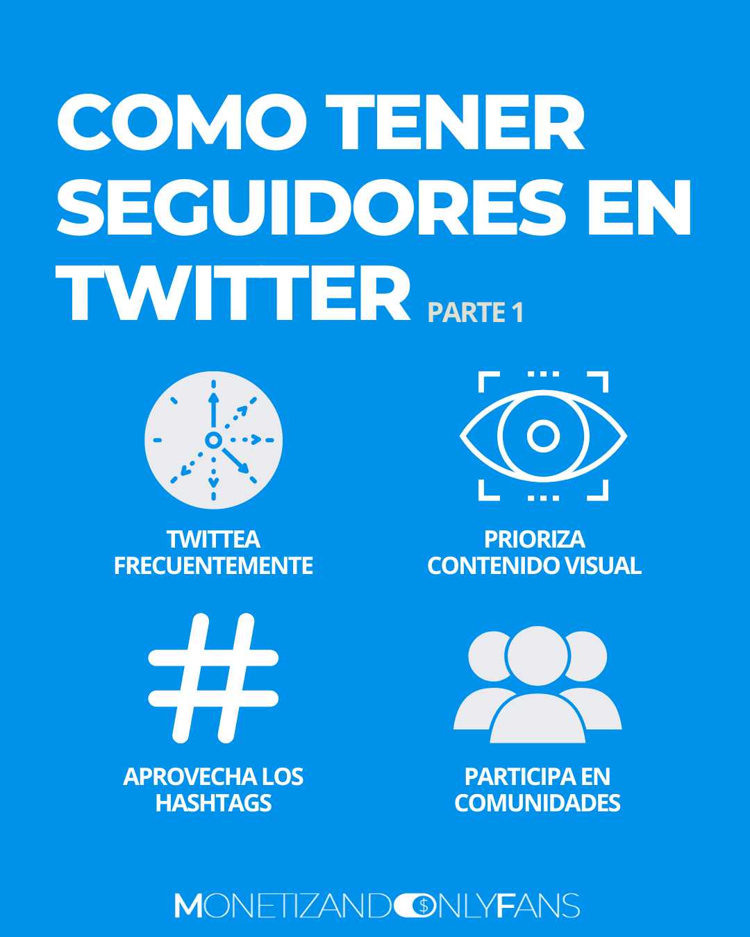 CÓMO TENER SEGUIDORES EN TWITTER