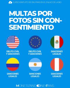 MULTAS POR FOTOS SIN CON- SENTIMIENTO
