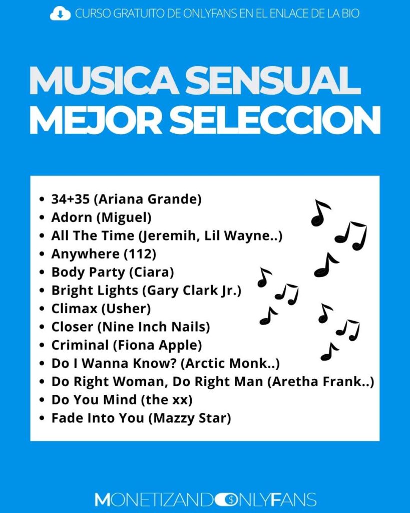 MuSICA SENSUAL MEJOR SELECCIoN