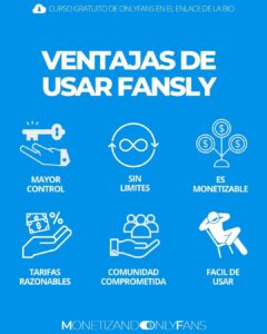 VENTAJAS DE USAR FANSLY