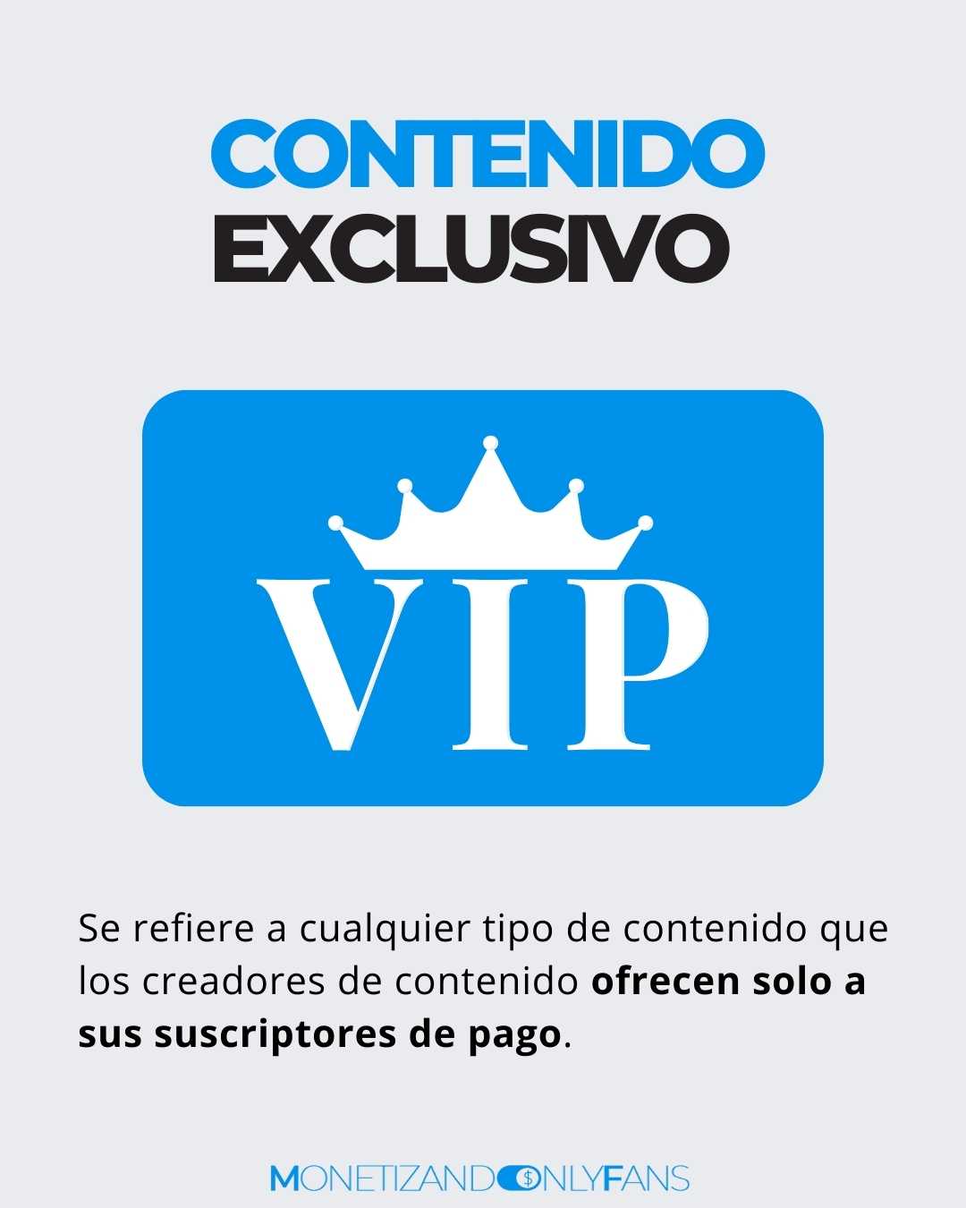que es contenido exclusivo
