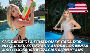 Lee más sobre el artículo Sus padres la echaron de casa por no querer estudiar y ahora los invita a su lujosa vida gracias a OnlyFans